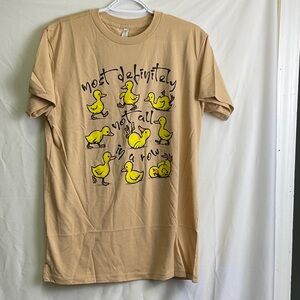 Love in Faith “Most Definitely Not in a Row” Duck Graphic Tee
